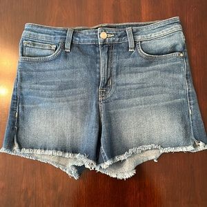 Sanctuary Cut Off Frayed Hem Jean Shorts Size 28